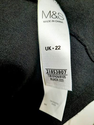Black dress UK 22 BNWT