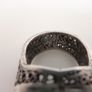 Silver filigree ring with Arabic calligraphy size M Image 6