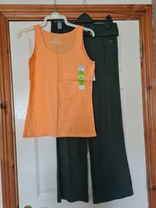 Women's Vest Top & Bottoms Loungewear - Sislze 12/14