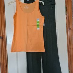 Women's Vest Top & Bottoms Loungewear - Sislze 12/14
