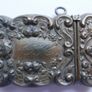 RARE!! Antique Sterling Silver Engraved Matchbox Pendent MATCH SAFE Vesta Case - Late 1800s Image 7