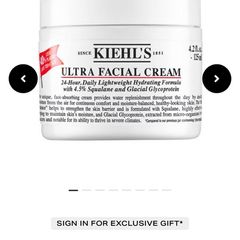New KIEHL'S Ultra Facial Cream 125ml