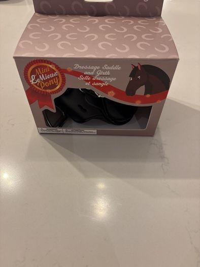 Lemieux toy pony dressage saddle