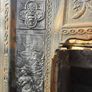 Antique Cast Iron Fireplace Surround Image 2