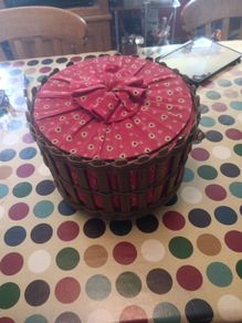 vintage sewing box