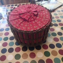 vintage sewing box