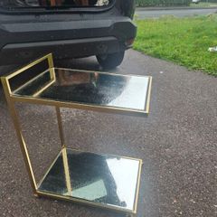 Gold mirrored DFS Drinks trolly