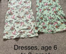 Dresses, age 6 to 8