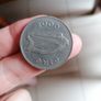 2000 Irish One Punt Coin Image 2