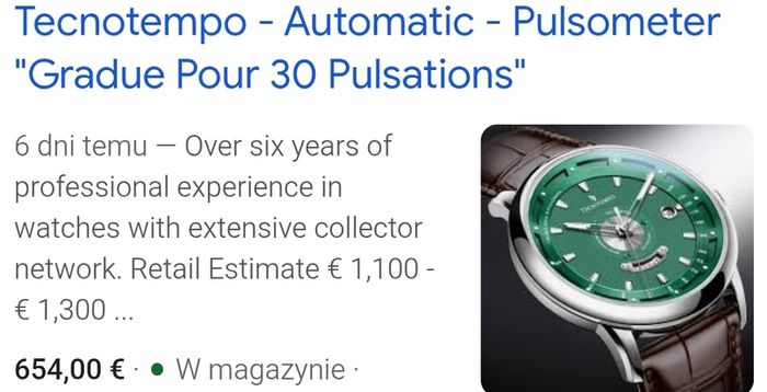 Tecnotempo watch