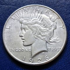 1926 United States 1 Silver Peace Dollar coin