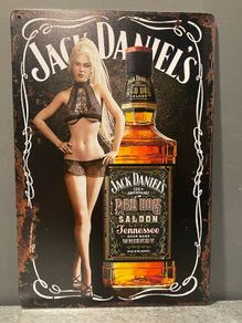 Jack Daniels Tin Metal Sign