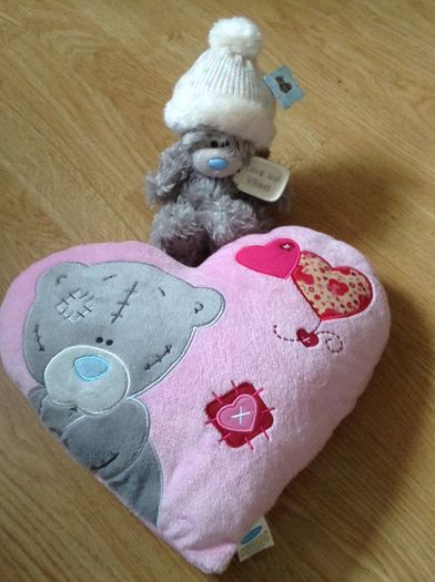 Me to you teddy & cushion