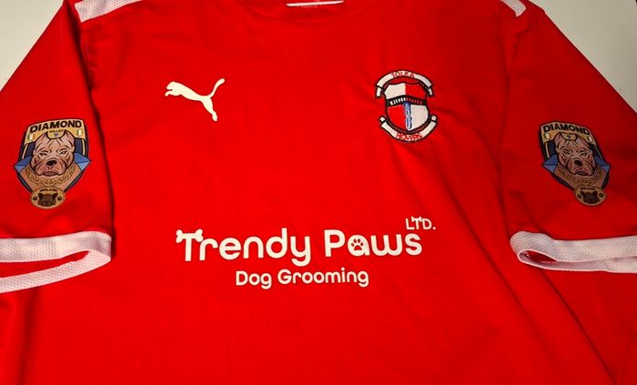 Tolka Rovers Match Worn Official Puma Football Jersey (Adult XL) FREE POST