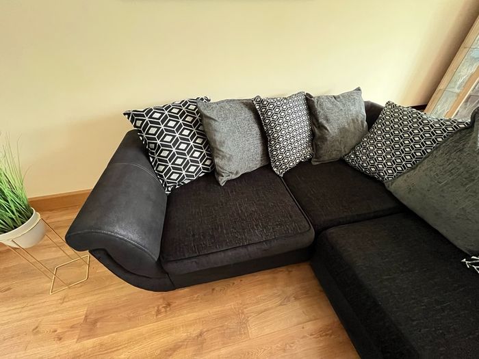 Corner double sofa bed