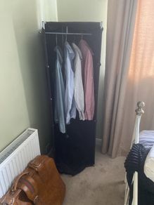 Temporary wardrobe