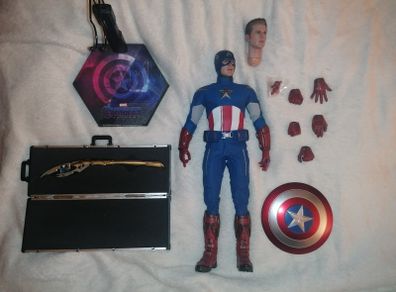 Hot Toys Marvel Captain America Avengers Endgame 2012 Steve Rogers MMS-563 Action Figure