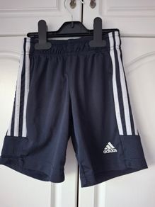 Navy adidas Sereno kids shorts (5-6 years)