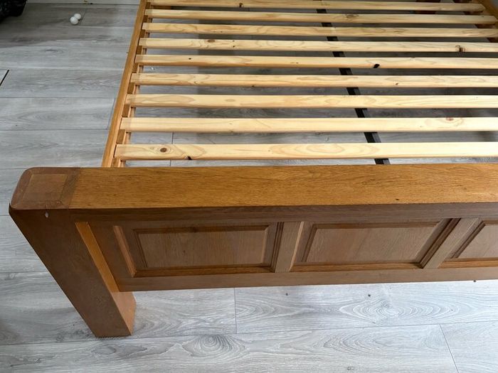 Super king bed wooden frame