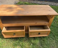 pine tv unit