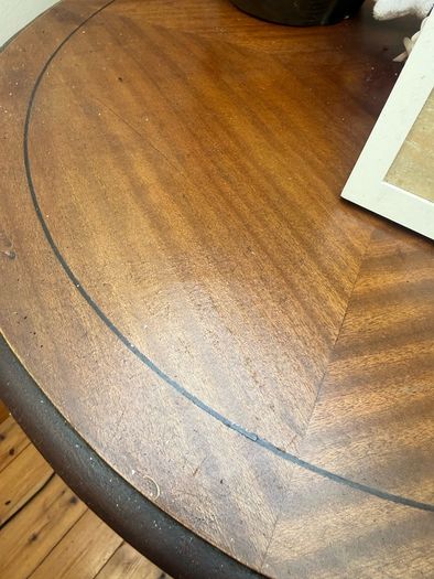 Vintage Round Side Table