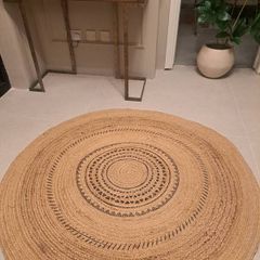 Carolyn Donnelly Round Jute rug 140cm