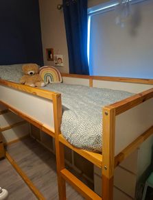Ikea KURA bed