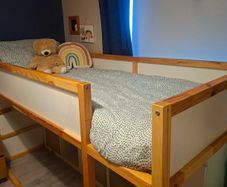 Ikea KURA bed