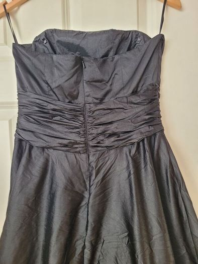 Black strapless monsoon dress
