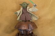 Star Wars Attack of the Clones Basic 2002 Collection 1 Yoda Action Figure #33 [Jedi Master]