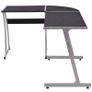 Corner Desk L-Shaped Black Image 2
