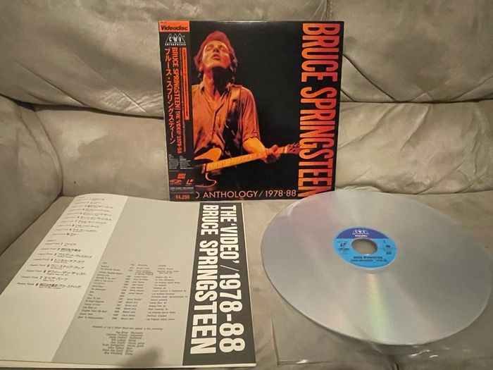 Laserdisc - Bruce Springsteen Video Anthology 1978-1988