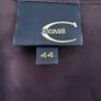 JUST CAVALLI brown sheer floral blouse with silk collar and cuff Sz 44 (Fit 10-12UK) Image 7