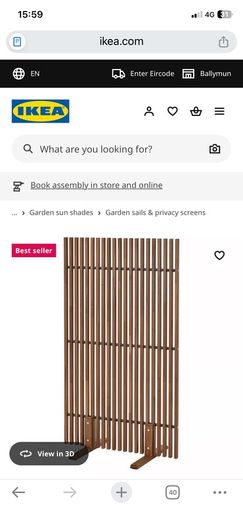 Room dividers x 4