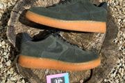 Premium Nike Air Force 1 Low Olive Suede