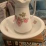 Pink Rose Jug & Basin Image 2
