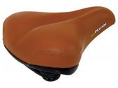 Elastomer Brown Leatherette Saddle