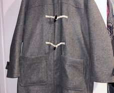Grey Duffle Coat Size Small