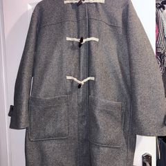 Grey Duffle Coat Size Small