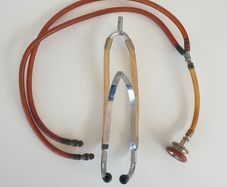Stethoscope 1940s with Bowles style chest piece