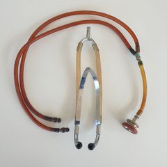 Stethoscope 1940s with Bowles style chest piece