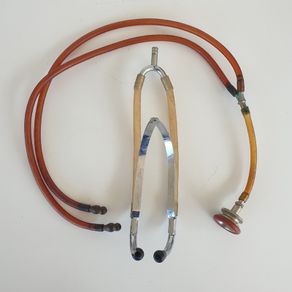Stethoscope 1940s with Bowles style chest piece