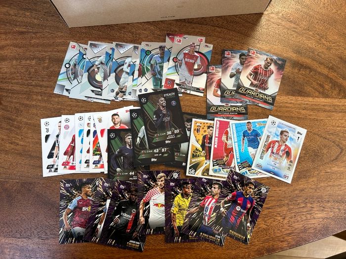 Topps Panini 4Kg / 1600+ football Cards Lot Bulk Bundle all different