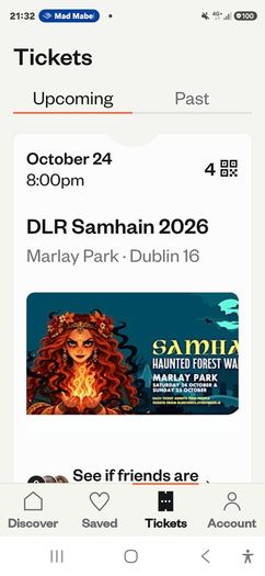 samhain walk tickets