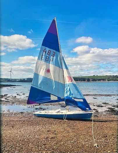 Laser II sailing dinghy sail boat