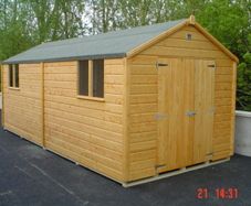 8ft x18ft Superior Garden Shed