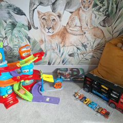 Car Garage, Car Carrier Truck, Cars & Toy Car Mat