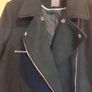 Primark green biker jacket (free postage) Image 4