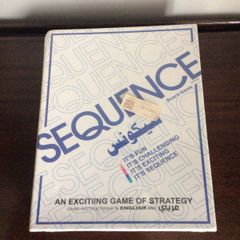 Brand new Sealed Sequence card game