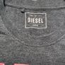 Diesel Mens Grey T-shirt Size Large Image 3